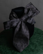 "JEAN PAUL GAULTIER HOMME" Geometric polka dot silk tie