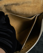 "CELINE" Studs design suede leather shoulder bag