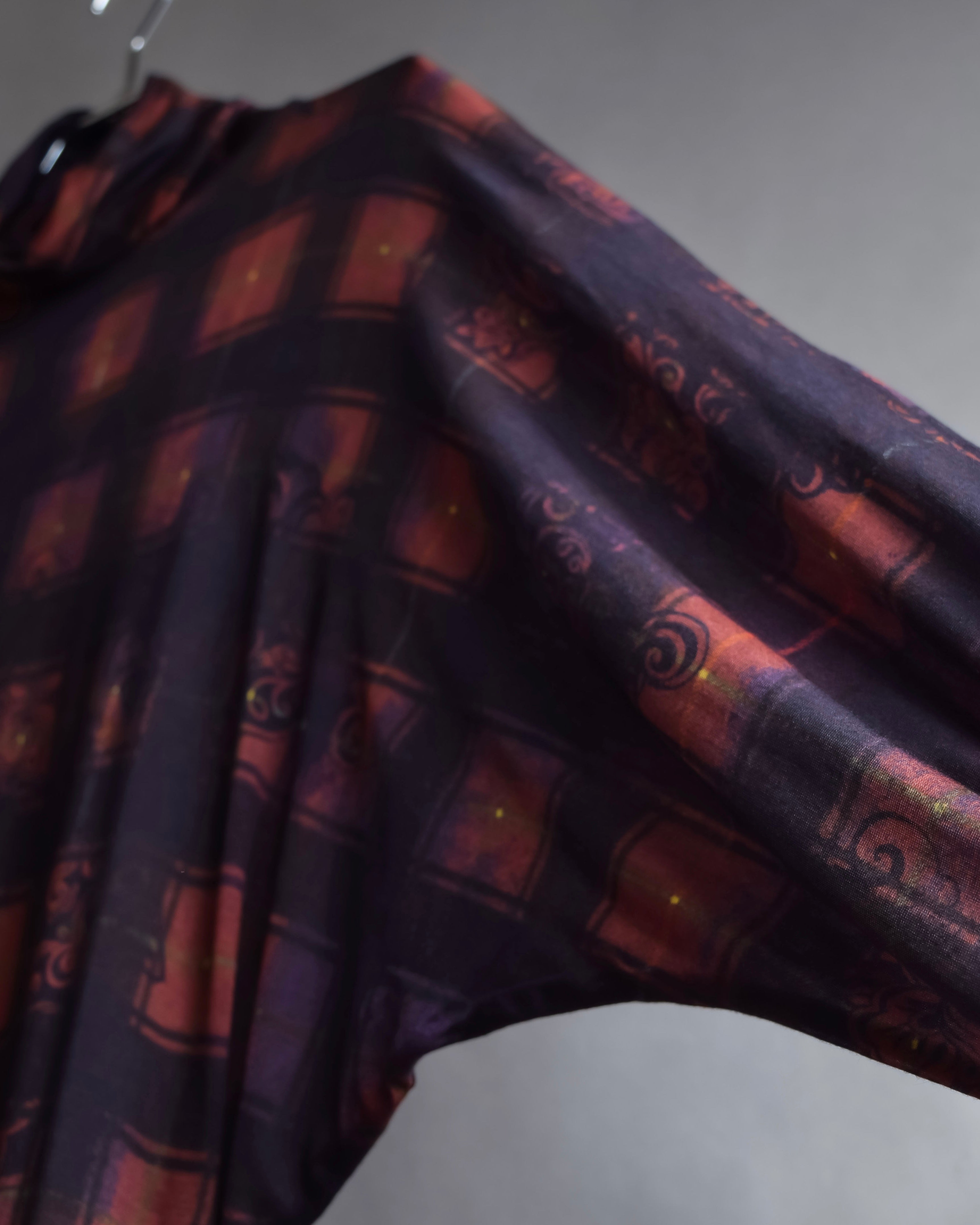 "John Galliano" Layered oriental check pattern pullover