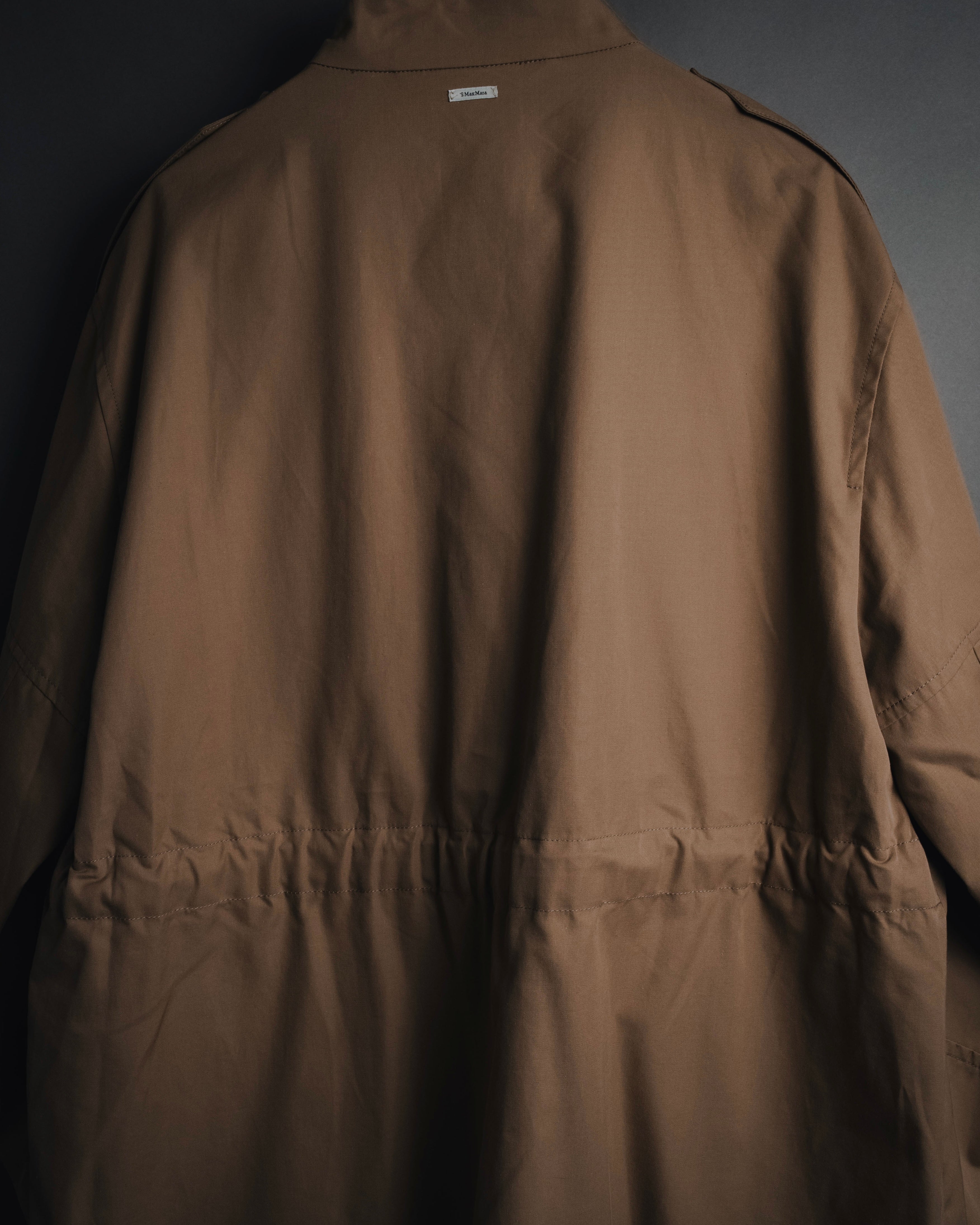 "Max Mara" 2018-2023 Contemporary cotton field jacket