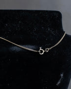 "GUCCI" Cross motif silver 925 necklace