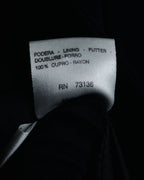 "Max Mara" 00’s Minimalist wrap-front structured jacket