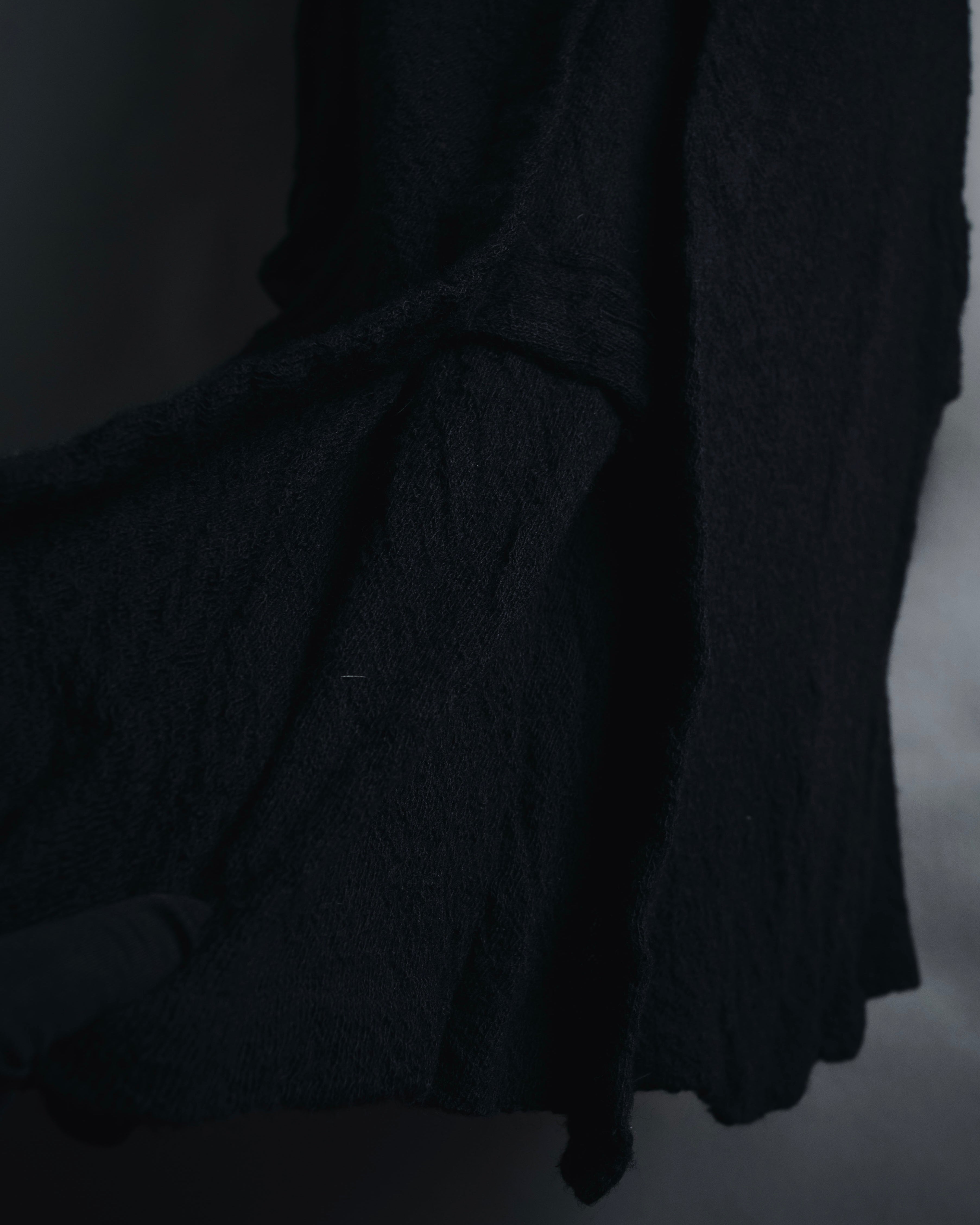 "tricot COMME des GARÇONS" 2007AW shrunk wool trench coat