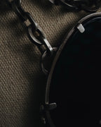 "VALENTINO GARAVANI" 2010’s dark romantic statement necklace＆belt