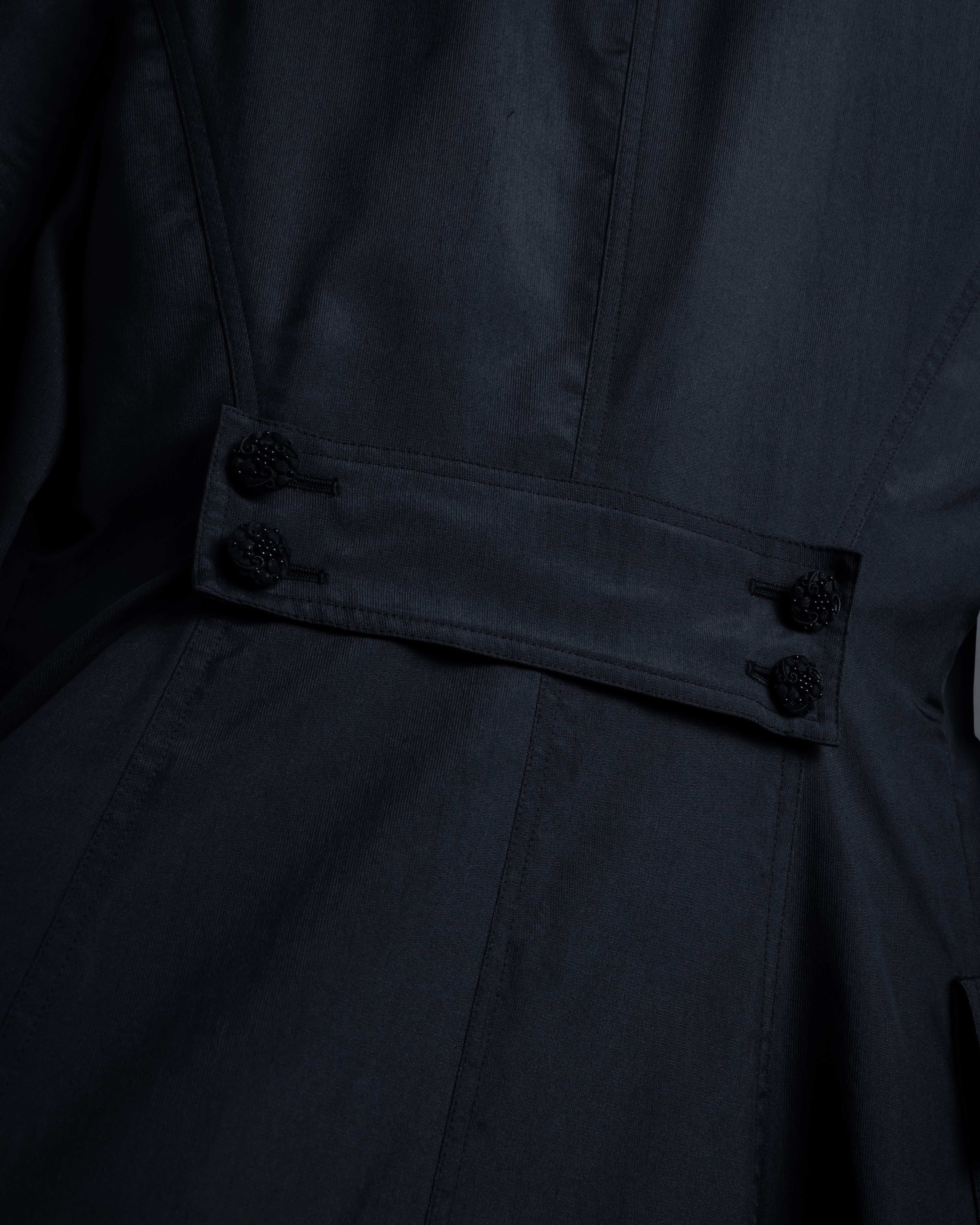 "Christian Dior" Waist shaped princess-line silhouette coat