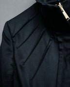 "GUCCI" Multi detail stand collar jacket