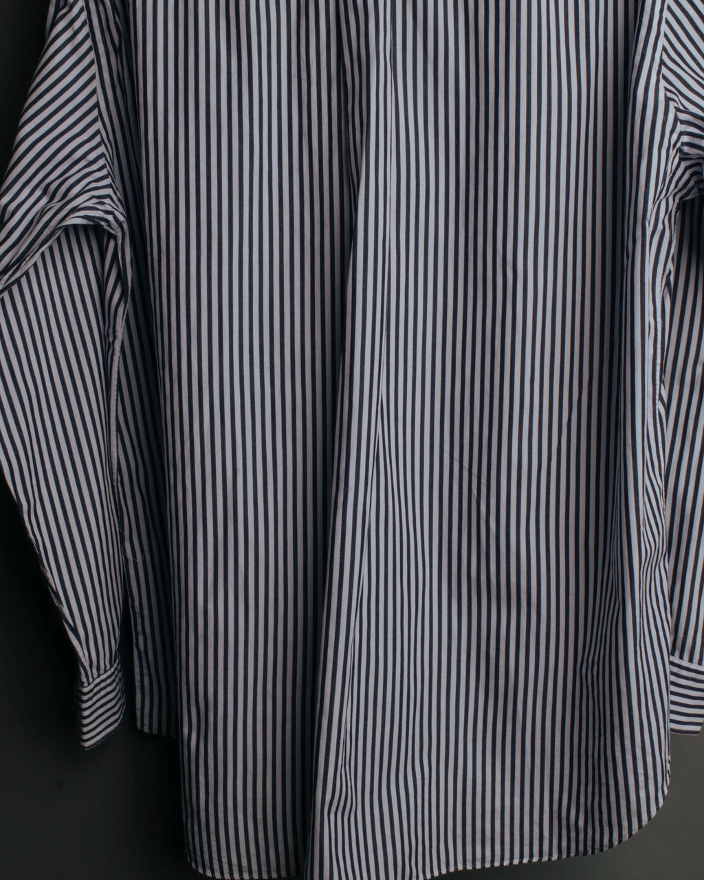 "COMME des GARCONS HOMME" 00's Graphic striped long sleeve shirt