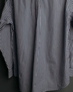 "COMME des GARCONS HOMME" 00's Graphic striped long sleeve shirt
