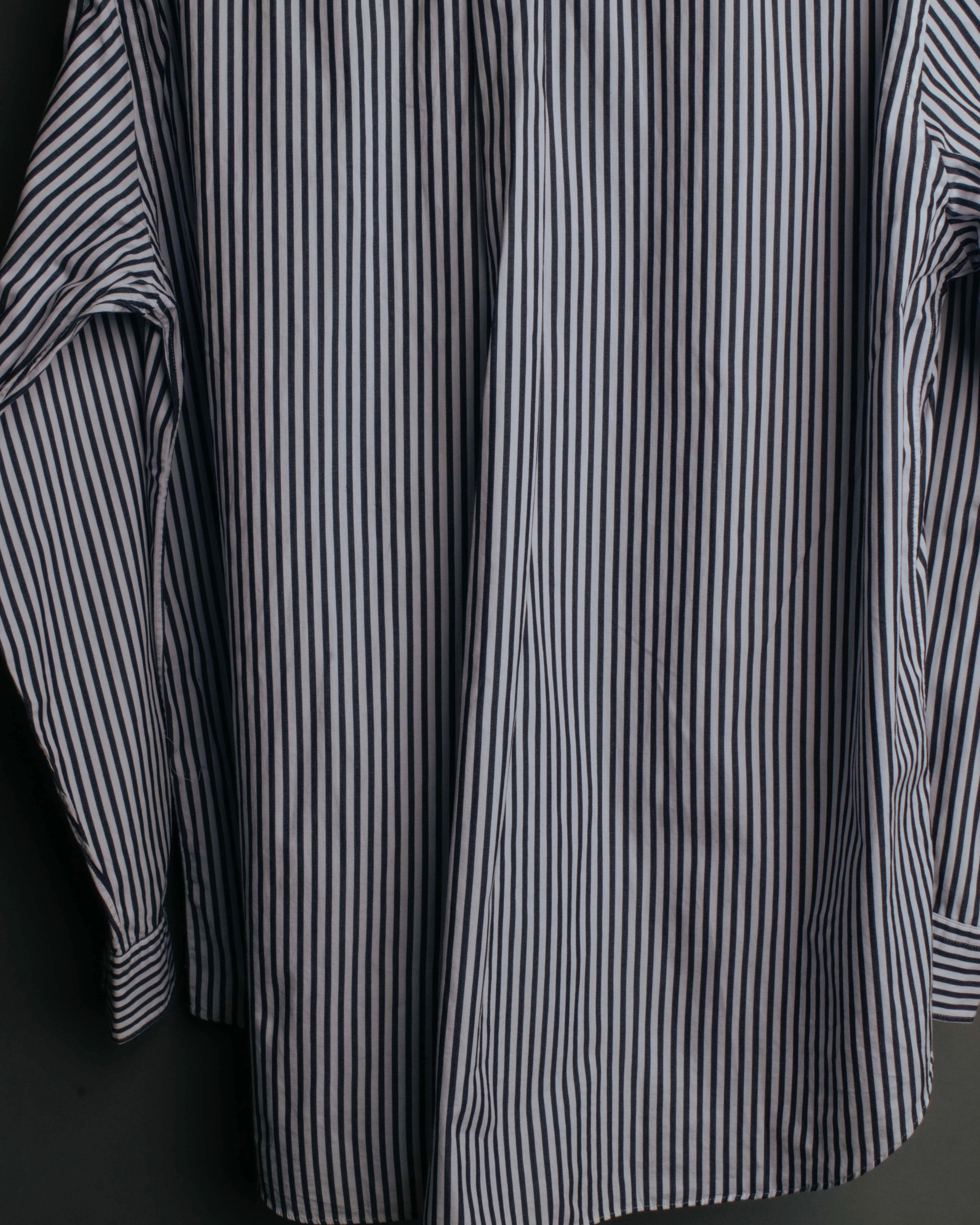 "COMME des GARCONS HOMME" 00's Graphic striped long sleeve shirt