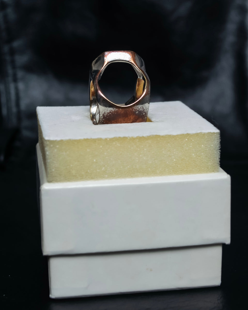 "Maison Margiela" octagon designed 2-way ring