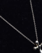 "Tiffany&Co" Small claus motif silver necklace