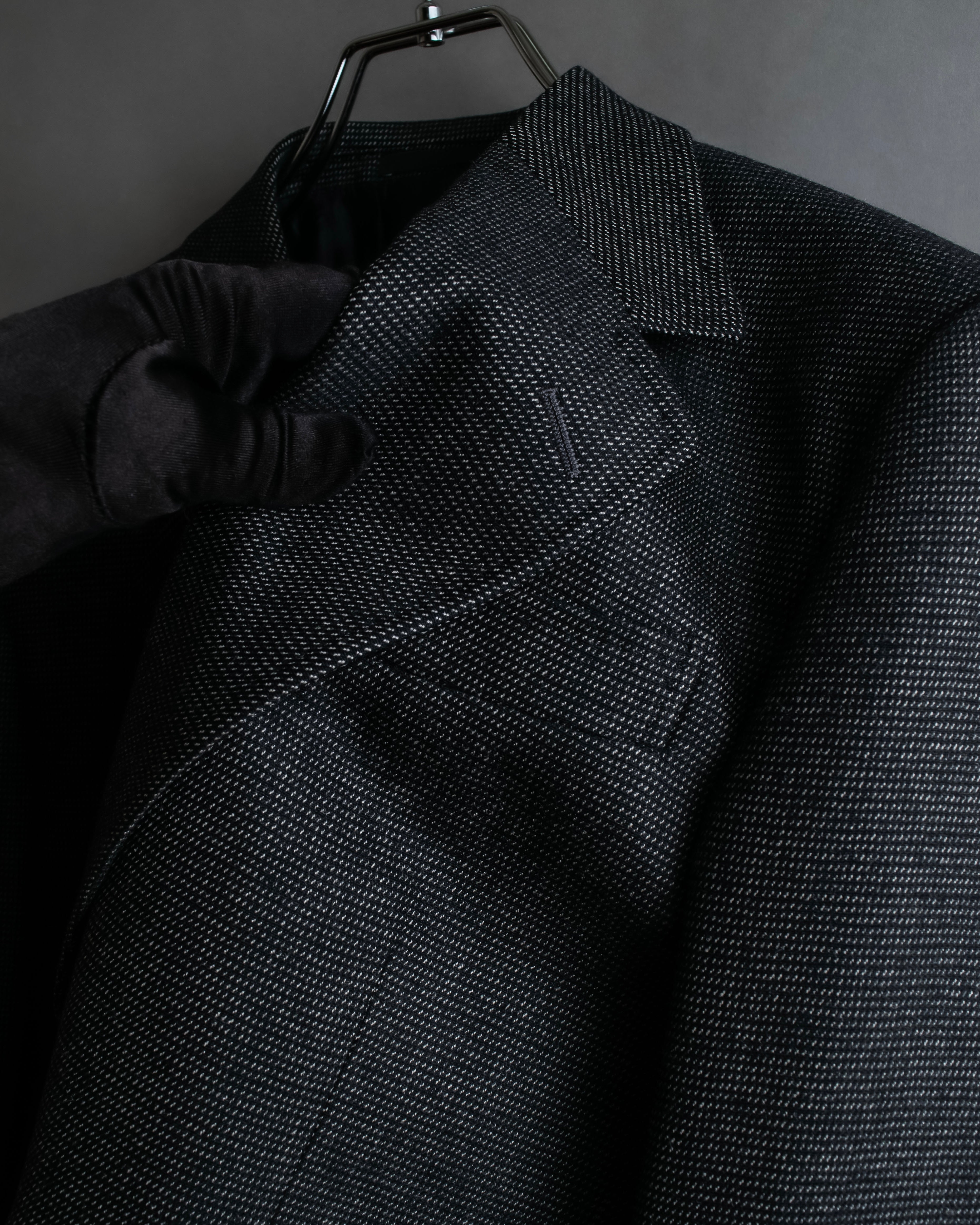 "GUCCI" 90's Tom Ford period bird eye weave set up