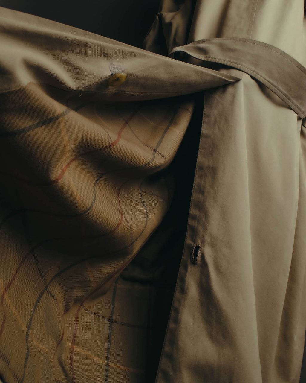 “BURBERRYS” 90’s classic cotton trench coat