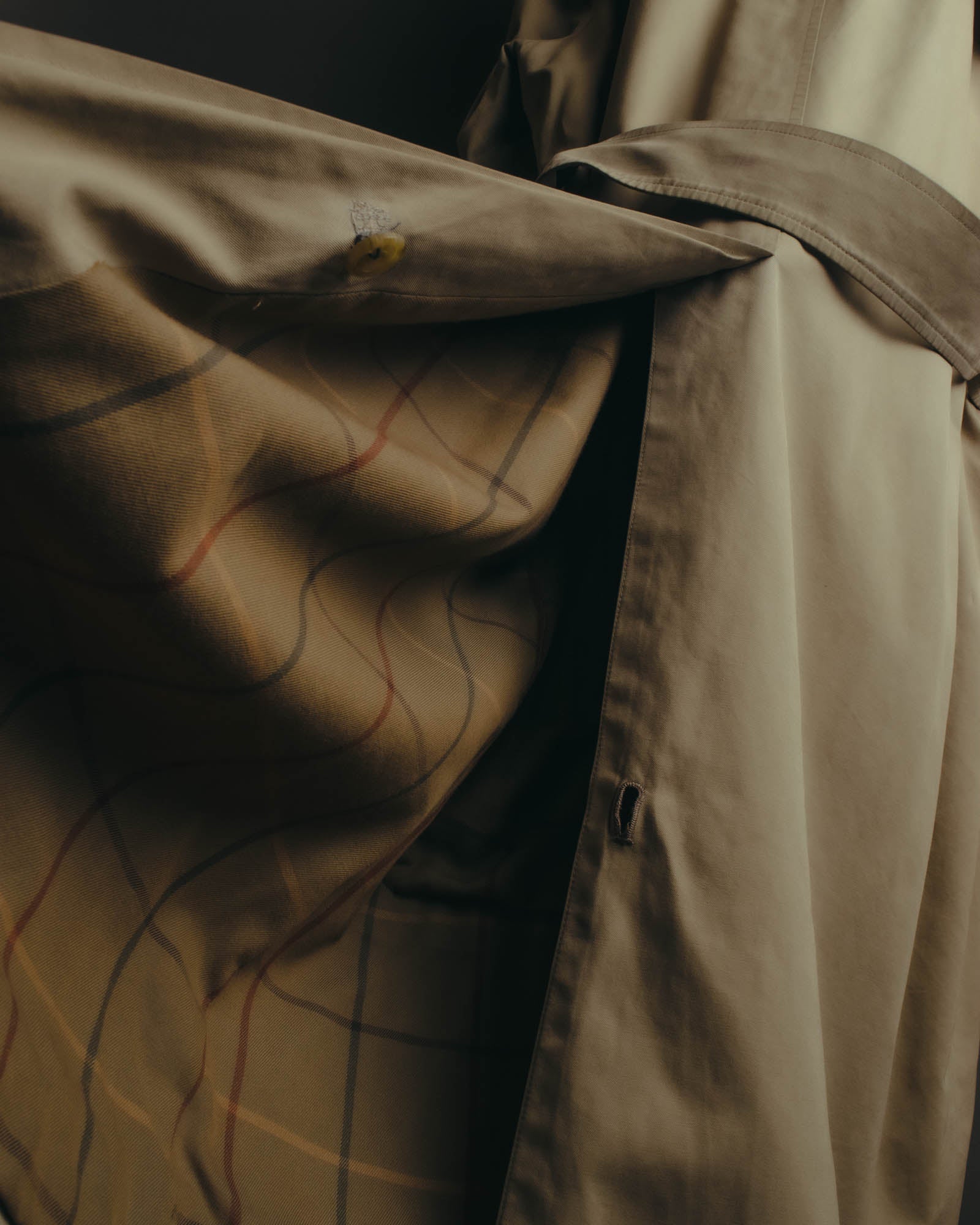 “BURBERRYS” 90’s classic cotton trench coat