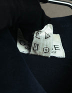 "CÉLINE" 70's-80's Sulky logo embroidered long sleeve shirt