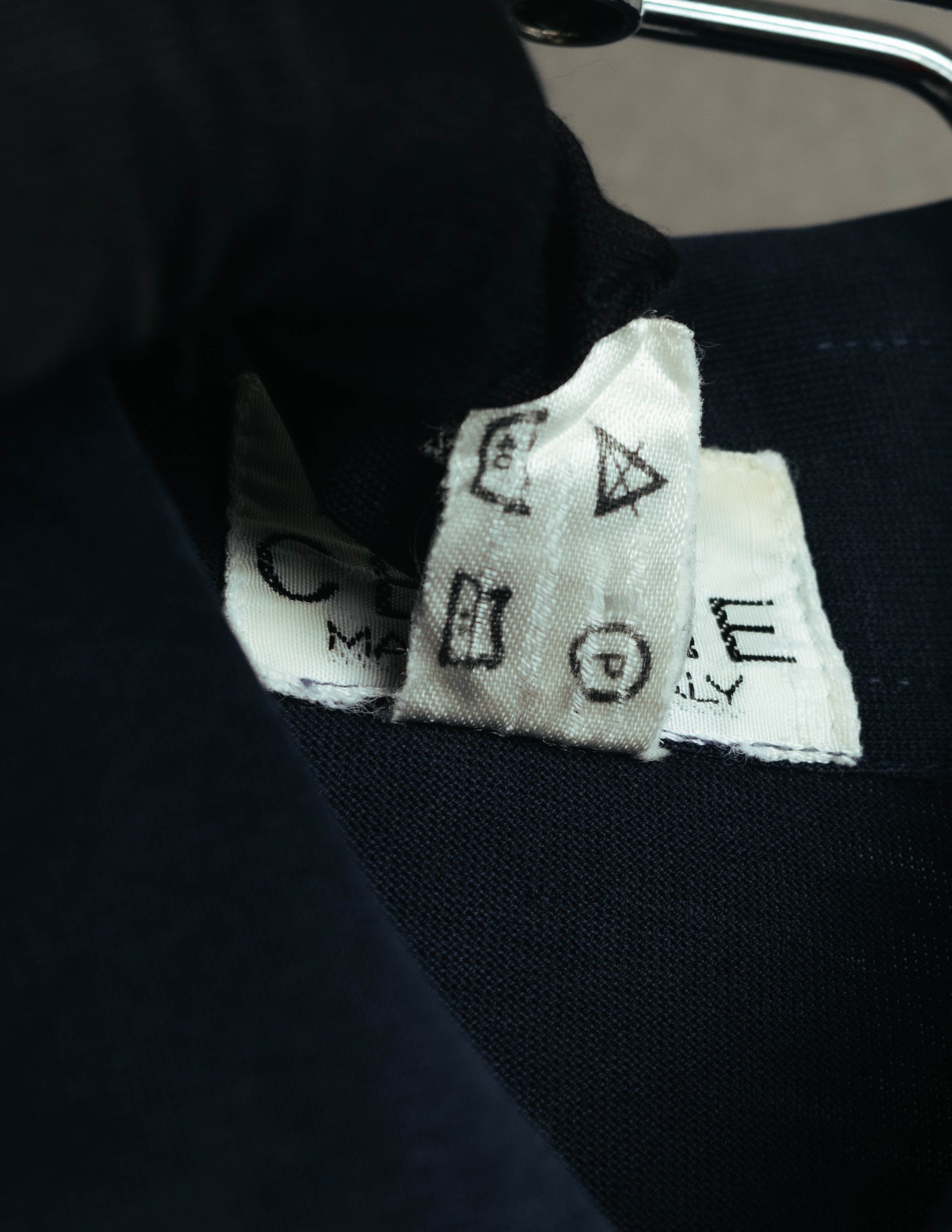 "CÉLINE" 70's-80's Sulky logo embroidered long sleeve shirt