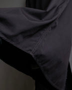 "GUCCI" Spread collar embroidered cotton shirt