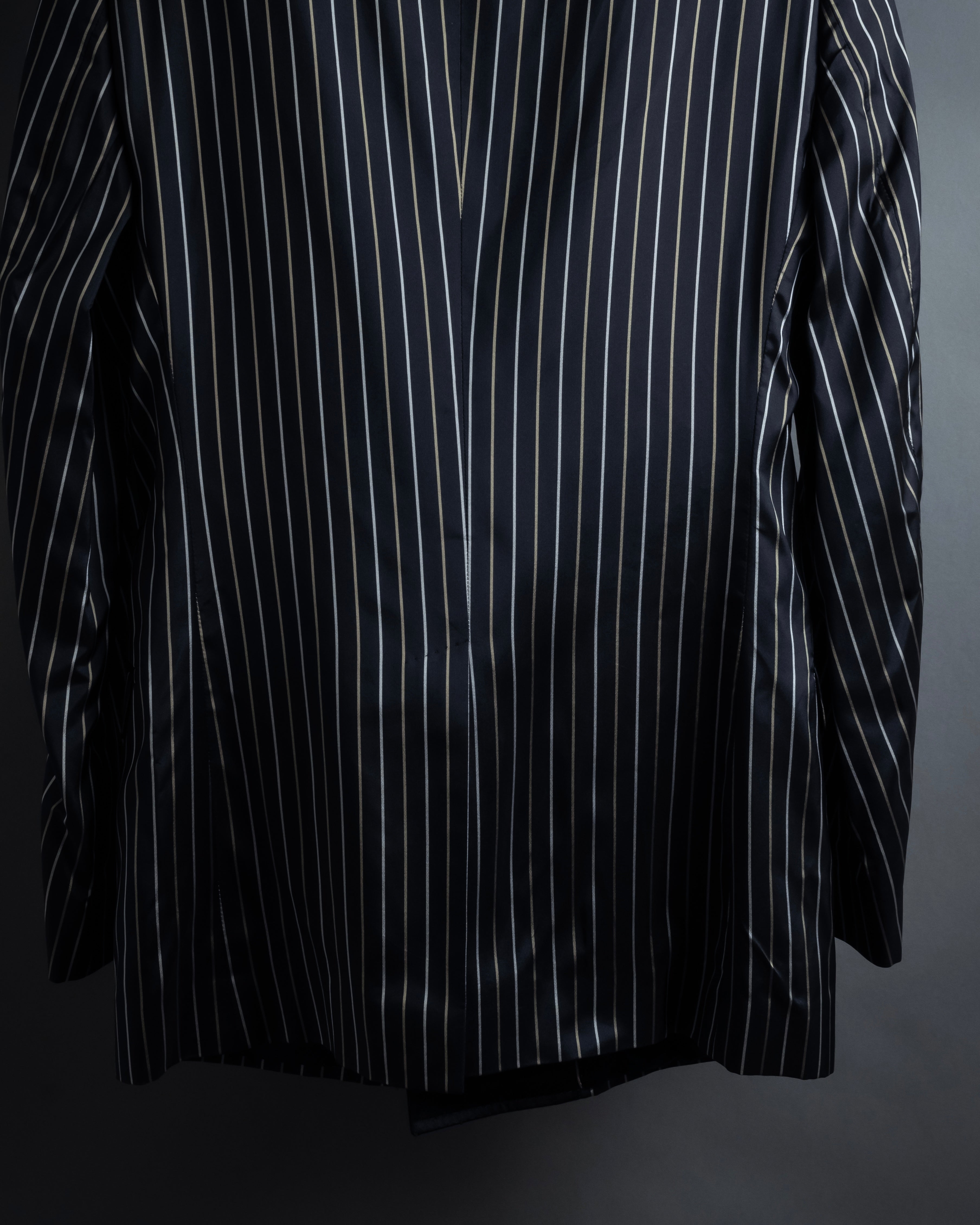 "Dolce & Gabbana" Silk design double-breasted tailored jacker