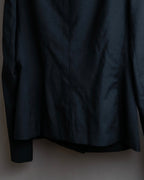 "DOLCE &amp; GABBANA" Waist shape wool soutien collar jacket