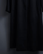 "Vintage raglan sleeve 100% cashmere stand-collar coat"