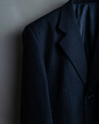 “BALENCIAGA” pinstripe beautiful shape tailored jacket