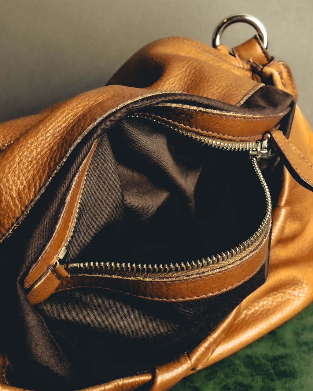 "JIL SANDER" Soft grained leather shoulder bag
