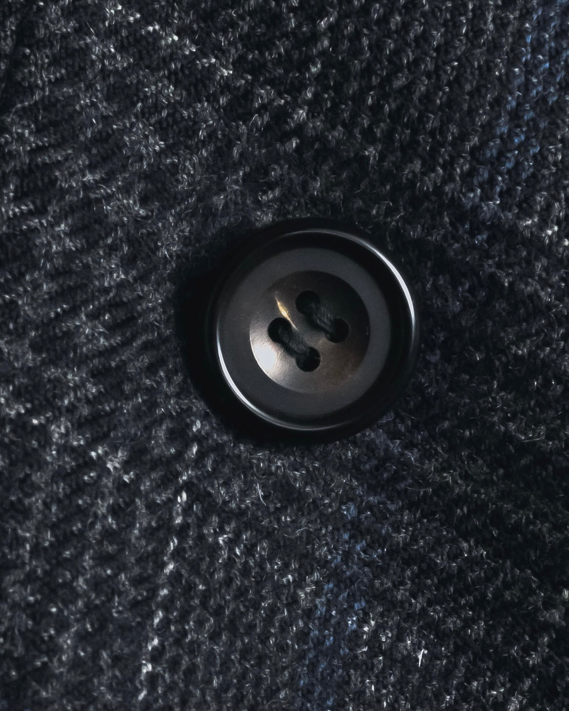 "BALENCIAGA" 90’s Cashmere blend glen check double-breasted blazer