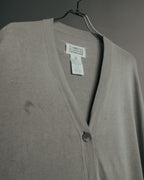 “Maison Martin Margiela” 2012SS line 4 oversized draped knit cardigan