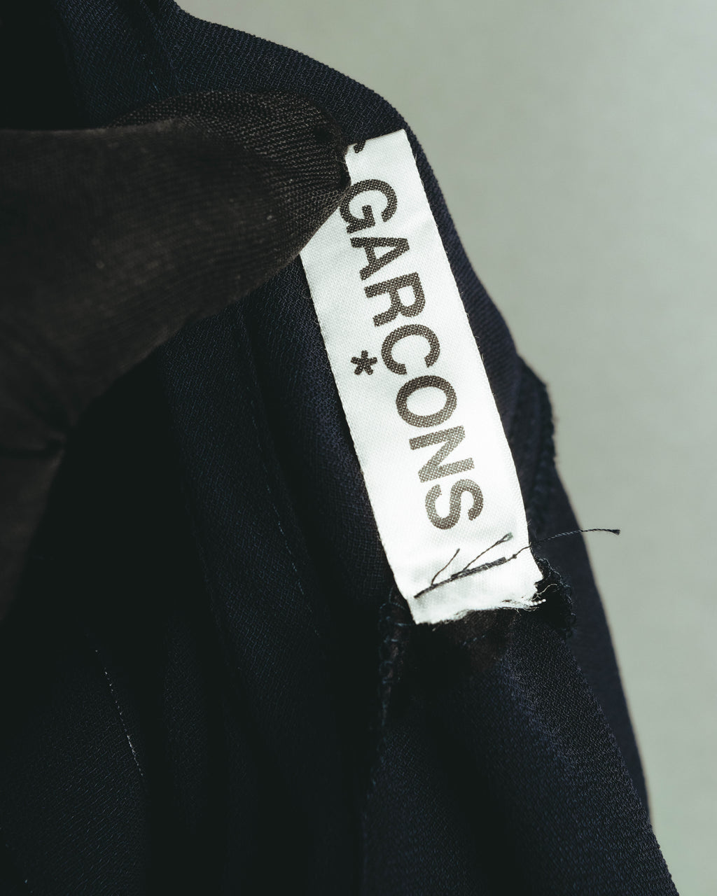 "COMME des GARÇONS" 90's Sculptural ruffle maxi dress