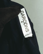"COMME des GARÇONS" 90's Sculptural ruffle maxi dress