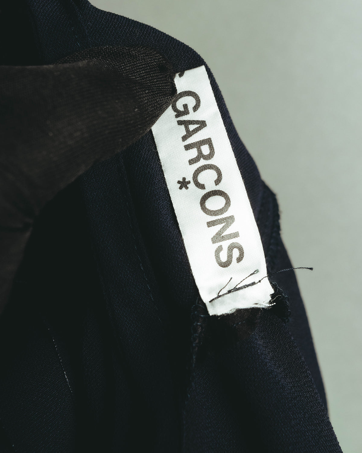 "COMME des GARÇONS" 90's Sculptural ruffle maxi dress