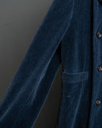 "Comme des garçons robe de chambre" Beautiful velour double half coat