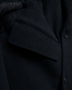 "CHRISTIAN DIOR MONSIEUR" 
Oversized double-breasted chester coat