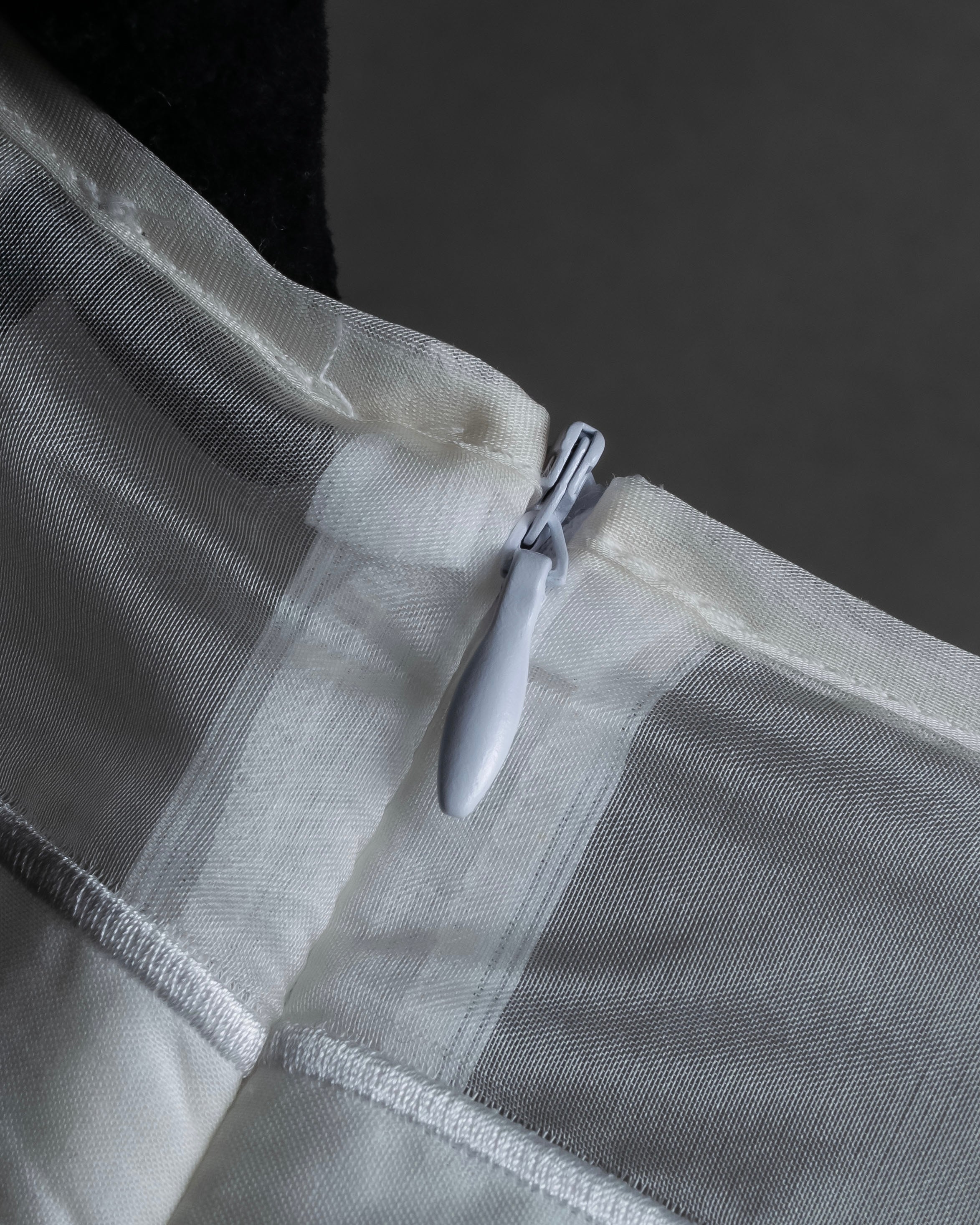 "Weekend Max Mara" Box silhouette silk organza pullover