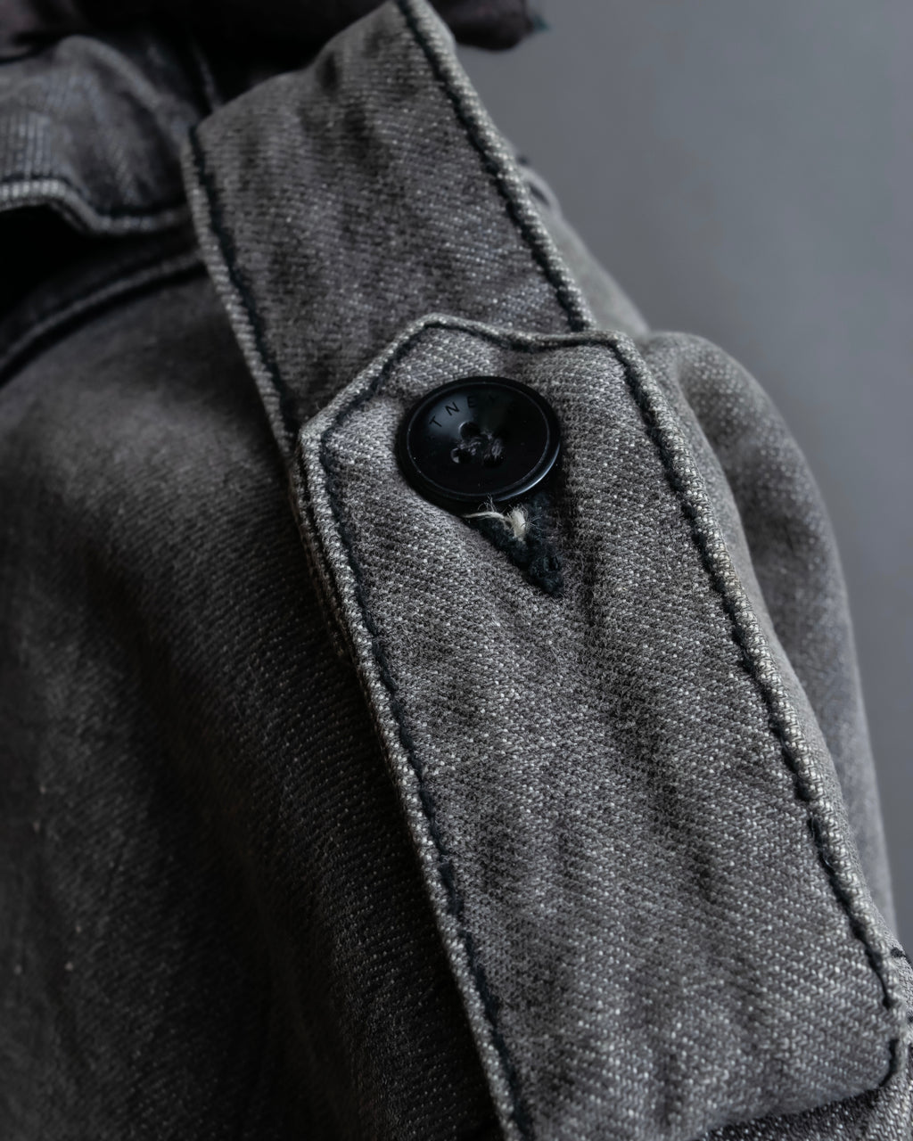 "STELLA McCARTNEY" Multi detail belted denim jacket