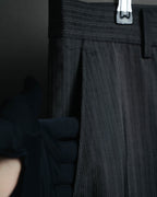 -MOOD MILLÉSIMES- 00’s pin-striped tailored dress trousers