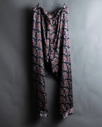 "Christian Dior" 100% silk paisley pajama set