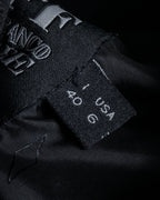 "GIANFRANCO FERRE" Multiple button sequences shaped long coat