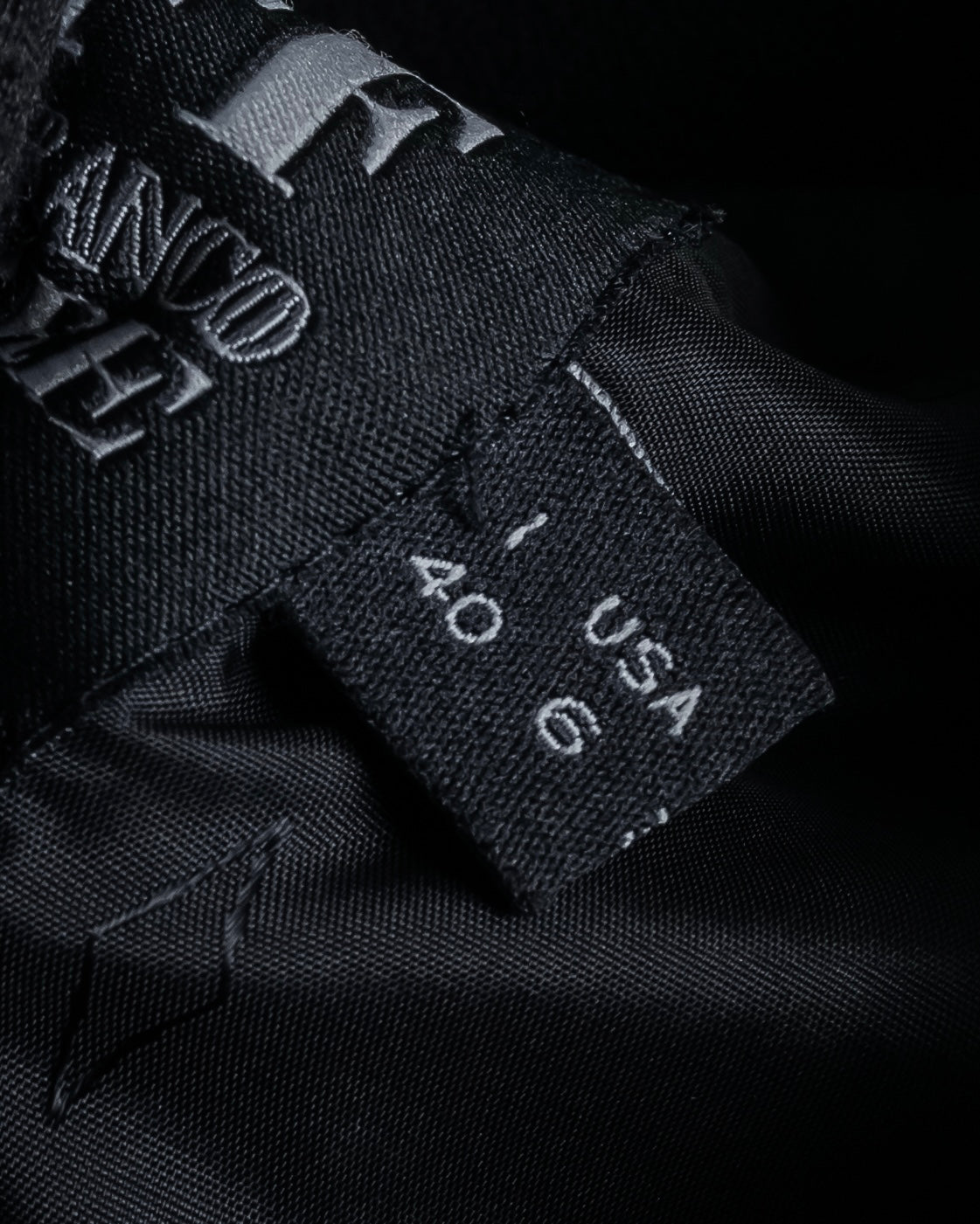 "GIANFRANCO FERRE" Multiple button sequences shaped long coat