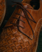 "Vintage" 90’s-00’s Handwoven derby shoes