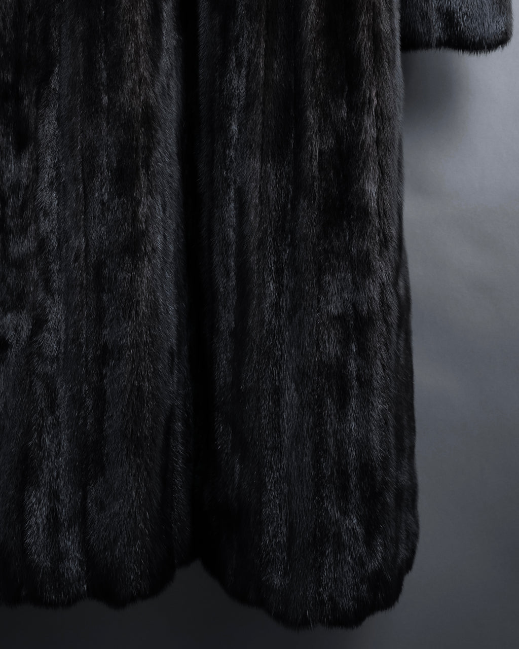 "GUCCI" Semi-custom atelier work fur long coat