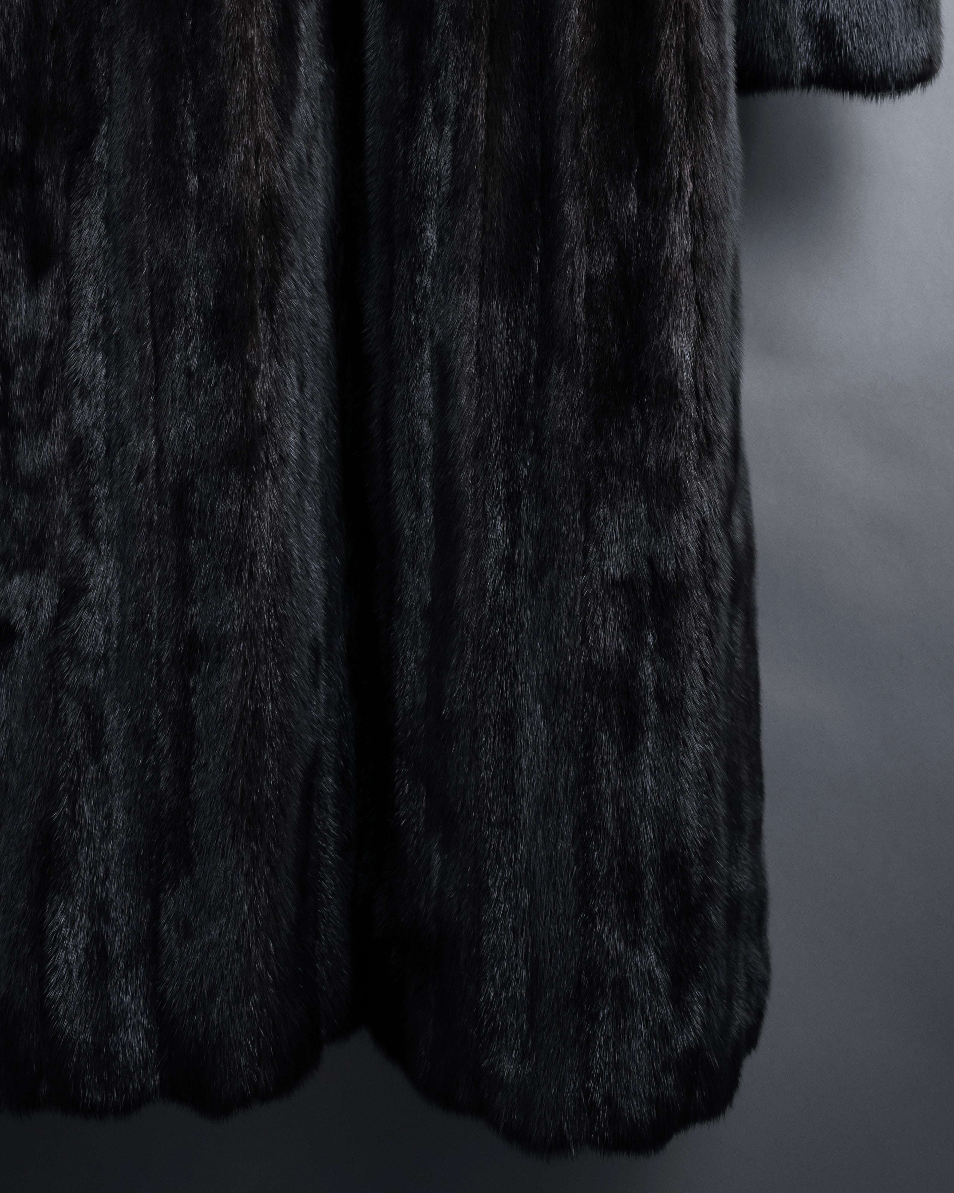 "GUCCI" Semi-custom atelier work fur long coat