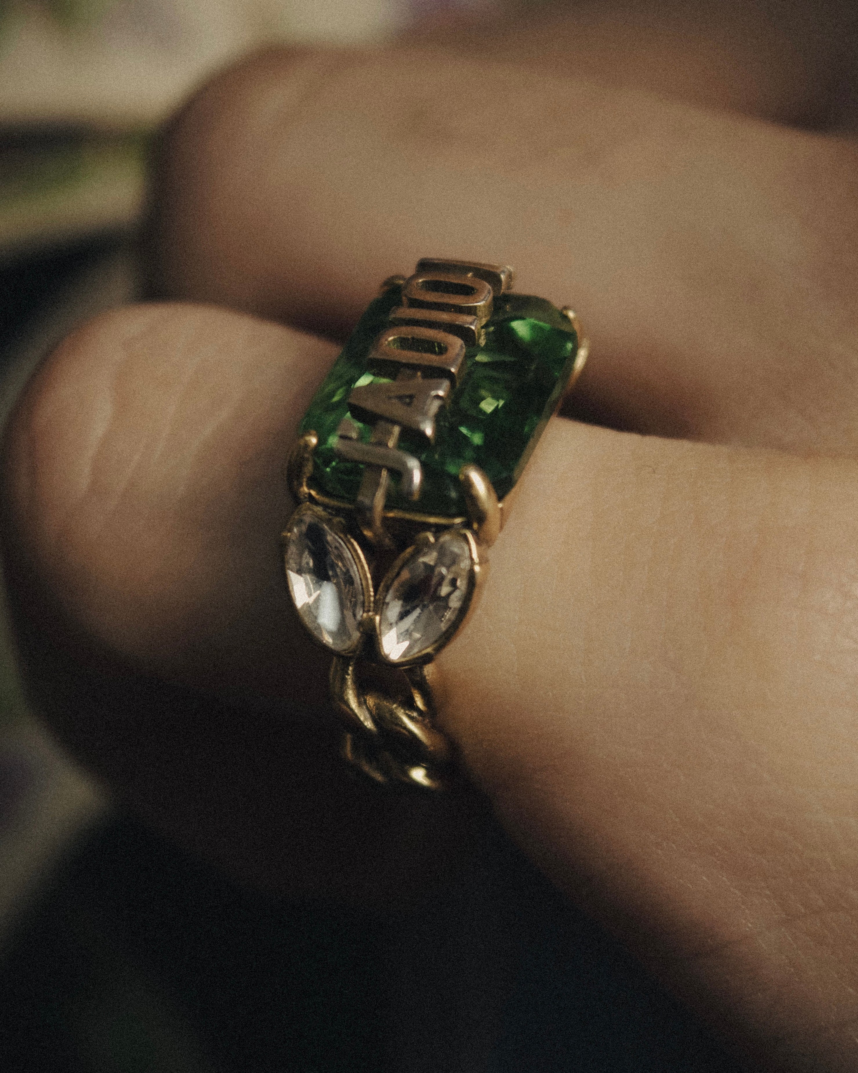 –SPECIAL– “DIOR” 2017- J’Adior crystal chain ring