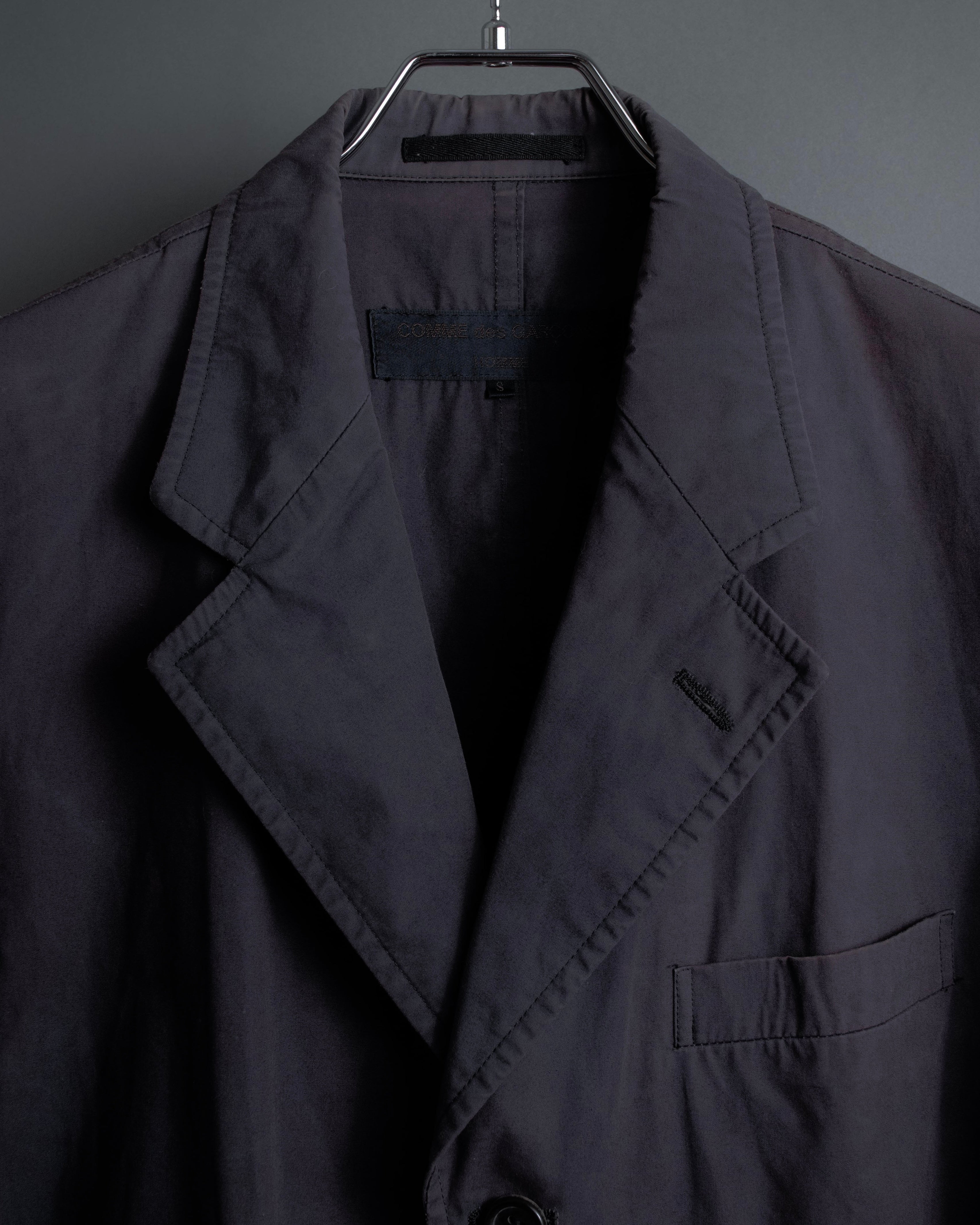 "COMME des GARCONS HOMME" 02SS beautiful faded cotton tailored jacket