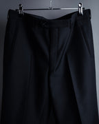 "YVES SAINT LAURENT" Strongly tailored shaped wool set up