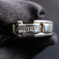 "JEAN PAUL GAULTIER" Logo engraved silver 925 ring