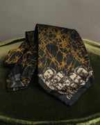 "Jean Paul Gaultier" 90's-00's Portrait jacquard silk necktie
