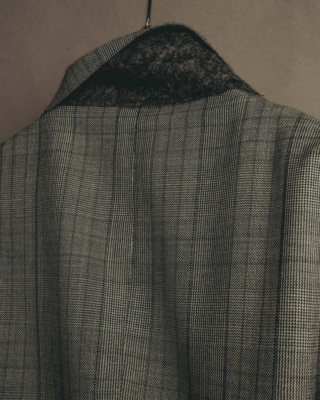 -SPECIAL- “GUCCI” 2019-2021 Glen check double-breasted wool suit