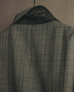 -SPECIAL- “GUCCI” 2019-2021 Glen check double-breasted wool suit