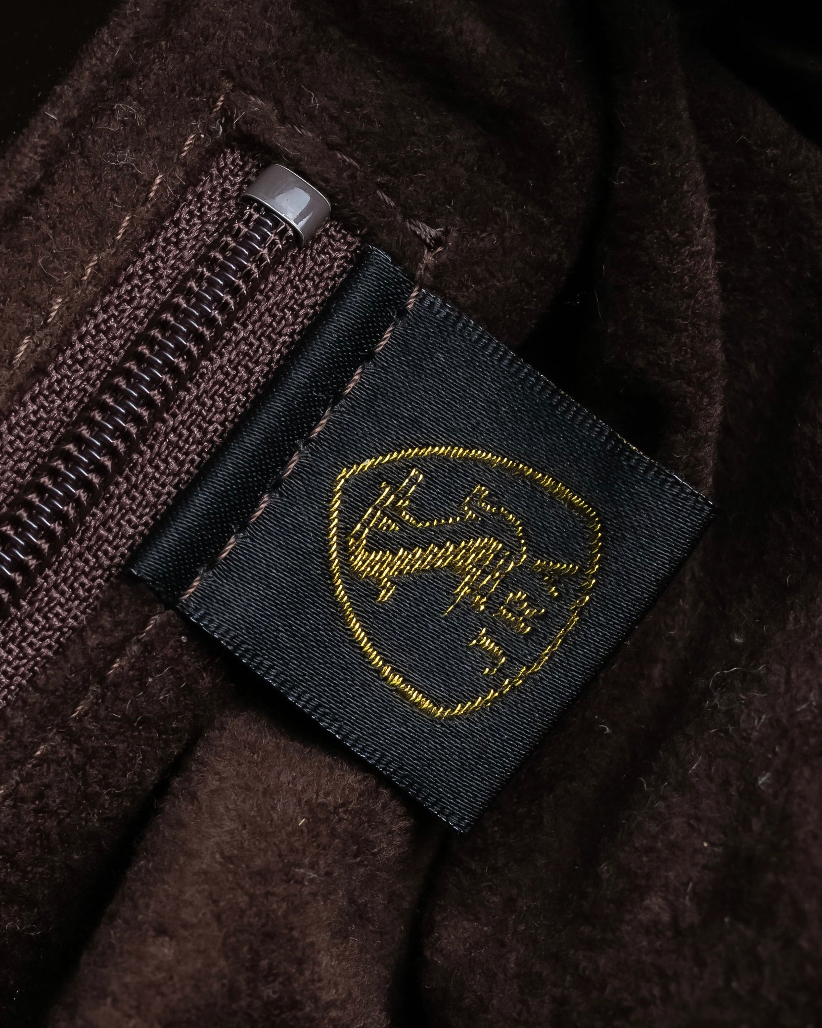 "Vintage JRA standard ostrich leather bag"